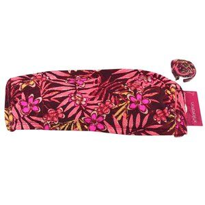 Xhilaration Womens Size D/DD Swim Top Floral Red Pink New With Tags
